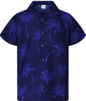 King Kameha Hawaiihemd Palmshadow Funky Hawaii-Hemd