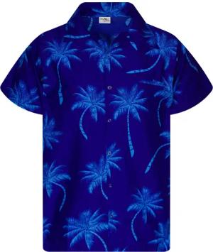 King Kameha Hawaiihemd Palmshadow Funky Hawaii-Hemd