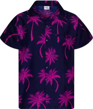 King Kameha Hawaiihemd Palmshadow Funky Hawaii-Hemd