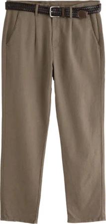 Next Leinenhose Hose mit Gürtel aus