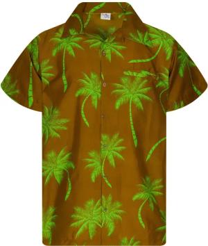 King Kameha Hawaiihemd Palmshadow Funky Hawaii-Hemd