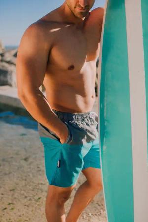 GUGGEN Mountain Badehose Badehose Herren Beachshorts