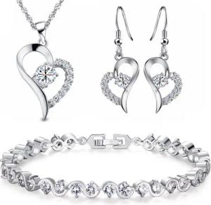 Kim Johanson Schmuckset Alexandra (4-tlg), mit
