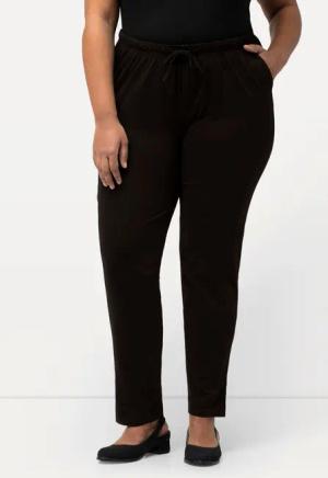 Ulla Popken Funktionshose Hose Slimfit Gummibund