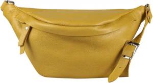 ITALYSHOP24 Bauchtasche Damen Leder Gürteltasche Hüfttasche