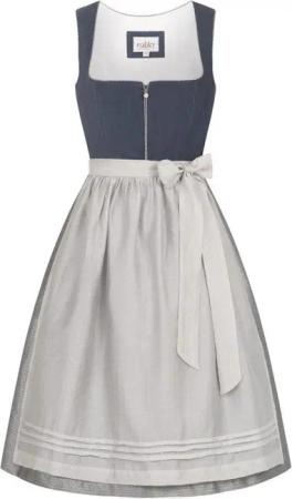 Nübler Trachtenkleid Midi Dirndl Katharina in