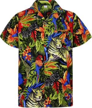 King Kameha Hawaiihemd Jungle Funky Hawaii-Hemd