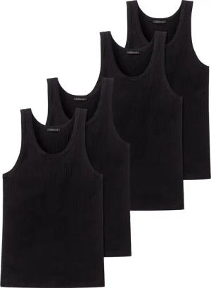 Schiesser Unterhemd Authentic (4-St) unterhemd unterzieh-shirt