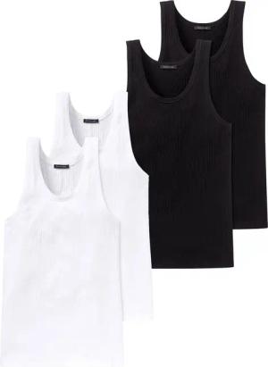 Schiesser Unterhemd Authentic (4-St) unterhemd unterzieh-shirt