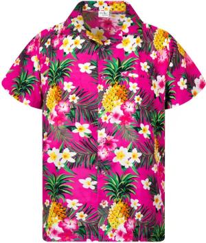 King Kameha Hawaiihemd Pineapple Flowers Funky