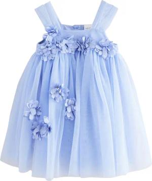 Next Sommerkleid Ärmelloses Mesh-Kleid mit floralen