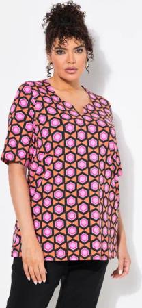 Ulla Popken T-Shirt T-Shirt grafischer Druck