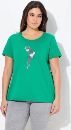 Ulla Popken T-Shirt T-Shirt Papagei Classic