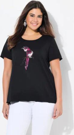Ulla Popken T-Shirt T-Shirt Papagei Classic
