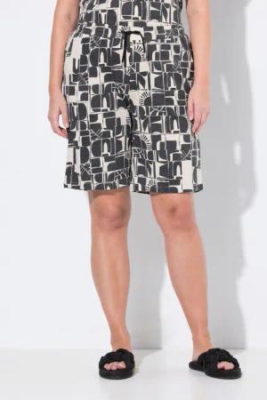 Ulla Popken Jeansshorts Jerseyshorts Sonnen weites
