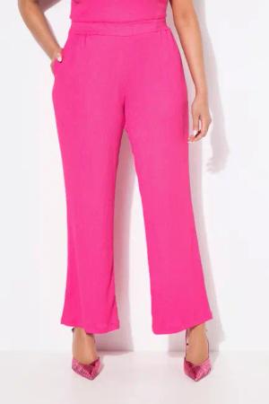 Ulla Popken Schlupfhose Hose Struktur weites