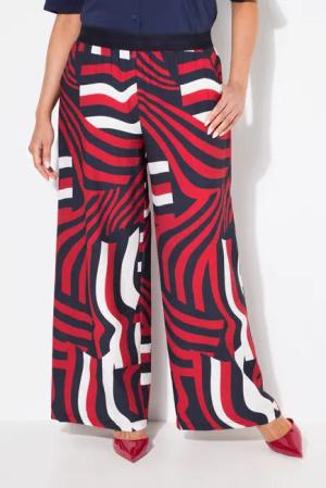 Ulla Popken Schlupfhose Hose Wellen weites