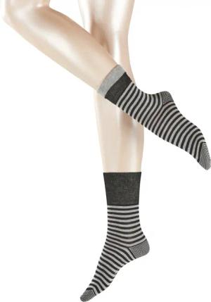 Esprit Socken Fold Stripe (1-Paar) aus