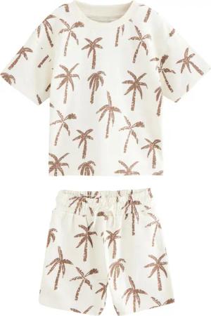 Next T-Shirt & Shorts Bedrucktes T-Shirt