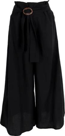 Guru-Shop Relaxhose Luftige Sommerhose mit Kokosschnalle,