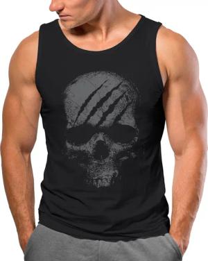 Neverless Tanktop Herren Tank-Top Totenkopf Skull