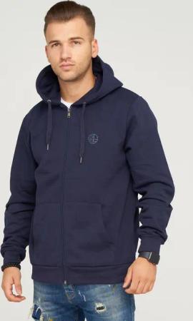 SOULSTAR Sweatjacke BUDAPEST im schlichten Basic-Look