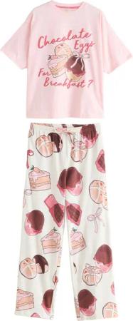 Next Pyjama Kurzarm-Schlafanzug aus 100 % Baumwolle