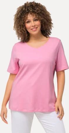 Ulla Popken T-Shirt Shirt doppellagige Vorderseite