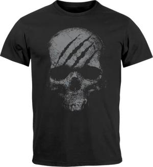 Neverless Print-Shirt Herren T-Shirt Totenkopf Skull