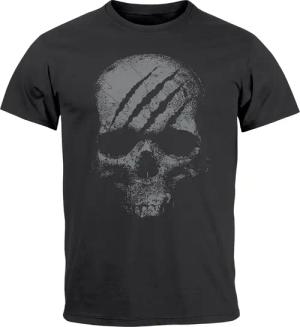 Neverless Print-Shirt Herren T-Shirt Totenkopf Skull
