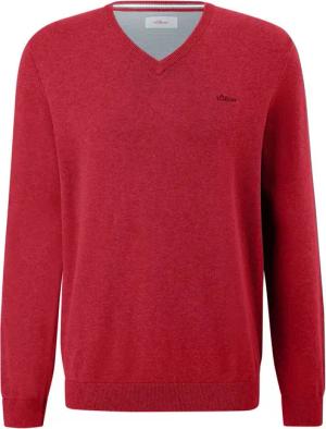 s.Oliver V-Ausschnitt-Pullover Pullover (1-tlg) V-Ausschnitt, langarm,