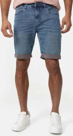Indicode Jeansshorts INZalento aus elastischer Baumwoll-Qualität