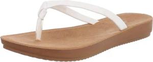 Ital-Design Bequeme Flip-Flops mit goldenen Details