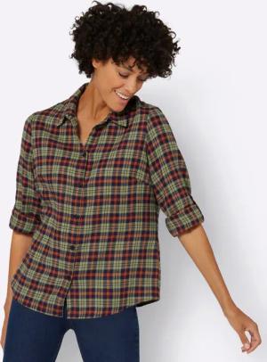Witt Klassische Bluse Flanell-Bluse