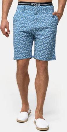 Indicode Chinoshorts Apostolis mit geometrischen Muster