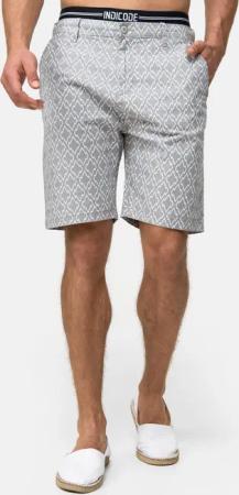 Indicode Chinoshorts Apostolis mit geometrischen Muster