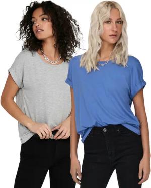 ONLY T-Shirt Stilvolles Basic Shirt mit