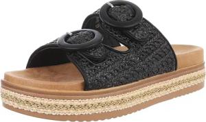 Ital-Design Stylische Damen-Sandalen mit Komfort und