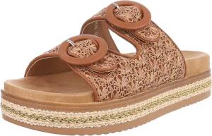 Ital-Design Stylische Damen-Sandalen mit Komfort und