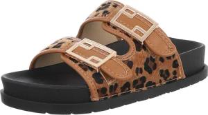 Ital-Design Bequeme Damen-Sandalen mit Schnallen in
