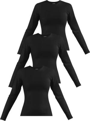 Janice Langarmshirt 3 x Damen Langarmshirt