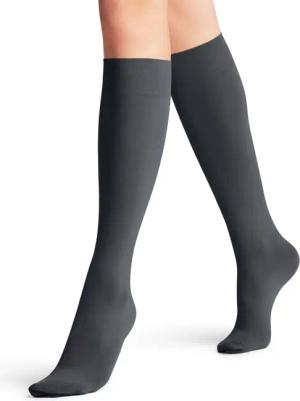 FALKE Feinkniestrümpfe Seidenglatt (1-Paar) semi-opaque &