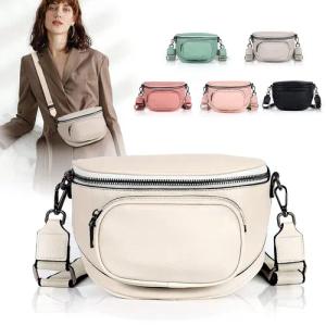 Defe Bauchtasche Damen Bauchtasche,Umhängetasche Damen Klein