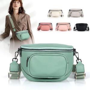 Defe Bauchtasche Damen Bauchtasche,Umhängetasche Damen Klein