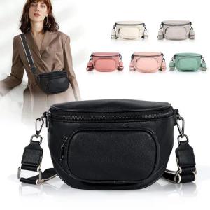 Defe Bauchtasche Damen Bauchtasche,Umhängetasche Damen Klein