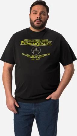 Men Plus T-Shirt Men+ T-Shirt Bauchfit