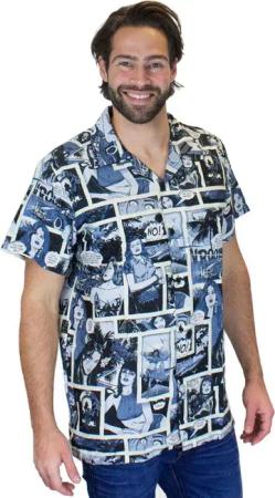 King Kameha Hawaiihemd Comic Funky Hawaii-Hemd