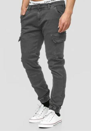 Indicode Cargohose August mit 6 Taschen