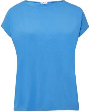 s.Oliver T-Shirt CURVE T-Shirt mit überschnittenen
