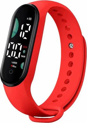 Taffstyle Quarzuhr Digitale Armbanduhr LED Silikon